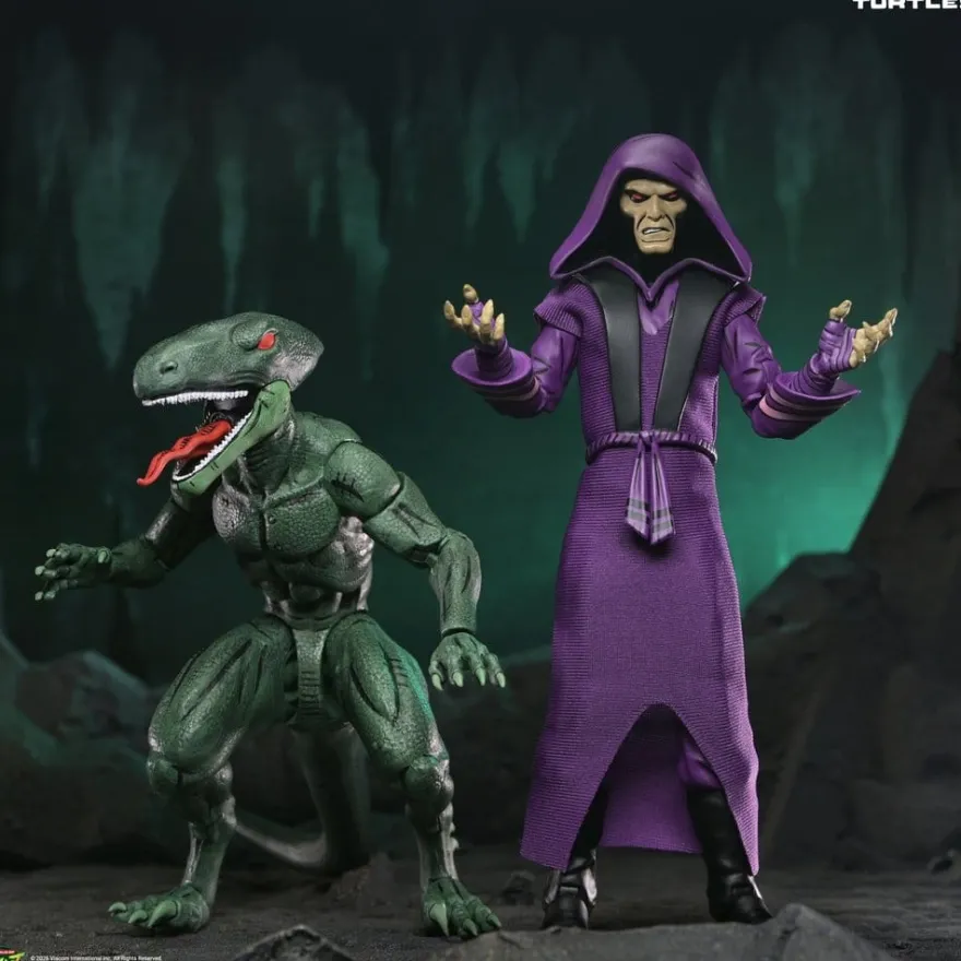 Teenage Mutant Ninja Turtles (Mirage Comics) Actionfiguren 2er-Pack Daimyo Orkai & Raptor 18 cm