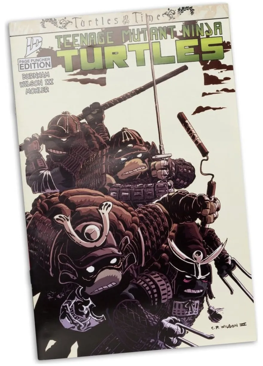 Teenage Mutant Ninja Turtles Page Punchers Actionfigur Donatello (Turtles in Time) 13 cm