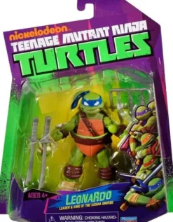 Teenage Mutant Ninja Turtles World of TMNT Actionfigur Leonardo 11 cm