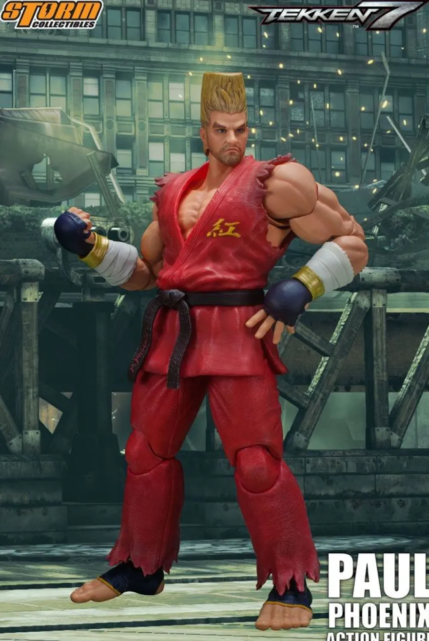 Tekken 7 Actionfigur 1/12 Paul Phoenix