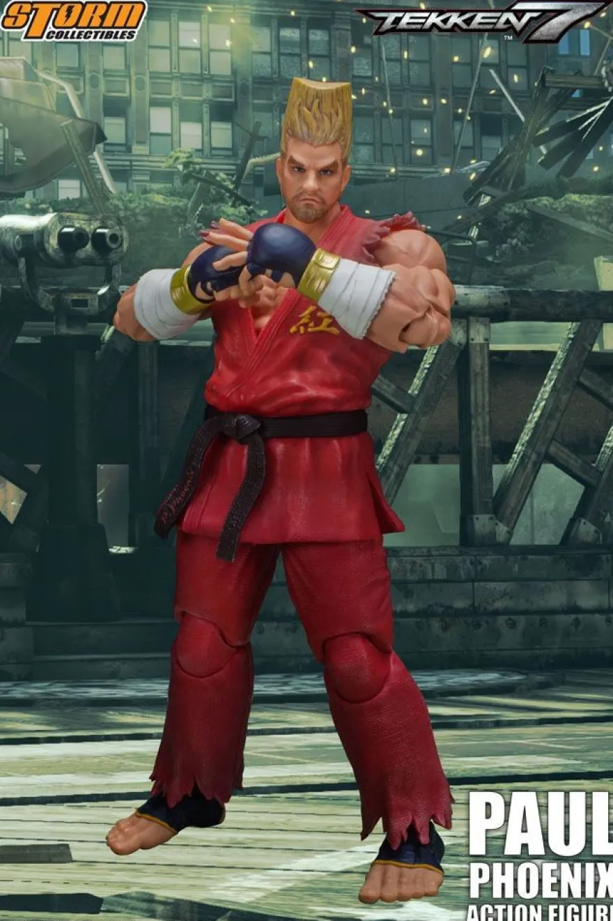 Tekken 7 Actionfigur 1/12 Paul Phoenix