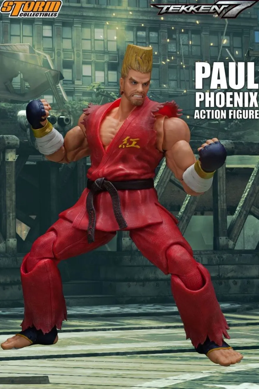 Tekken 7 Actionfigur 1/12 Paul Phoenix