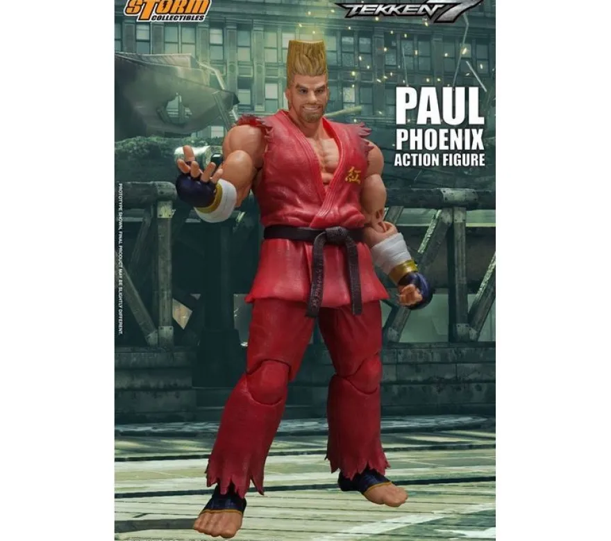 Tekken 7 Actionfigur 1/12 Paul Phoenix