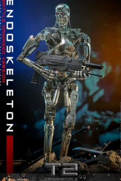 Terminator 2 Movie Masterpiece Actionfigur 1/6 Endoskelett (Battle Damaged Version) 31 cm