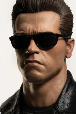 Terminator Replik 1/1 T-800 Model 101 Art Mask Painted Standard Version 46 cm