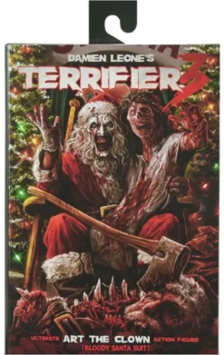 Terrifier 3 Actionfigur Ultimate Santa Suit Art the Clown (Bloody Version) 18 cm
