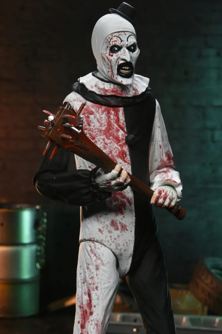 Terrifier 2 Art The Clown Blood Splattered Ultimate Actionfigur