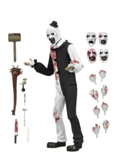 Terrifier 2 Art The Clown Blood Splattered Ultimate Actionfigur