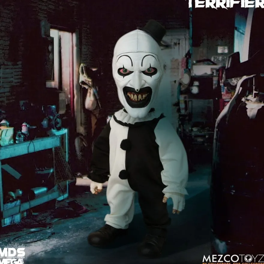 Terrifier MDS Mega Scale Puppe Art the Clown with Sound 38 cm