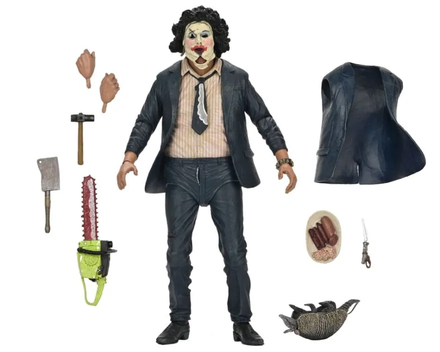 Texas Chainsaw Massacre Clothed Actionfigur Ultimate Pretty Woman Leatherface 50th Anniversary 20 cm