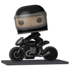 The Batman Funko Pop! Rides Vinylfigur Selina Kyle on Motorcycle (Deluxe)