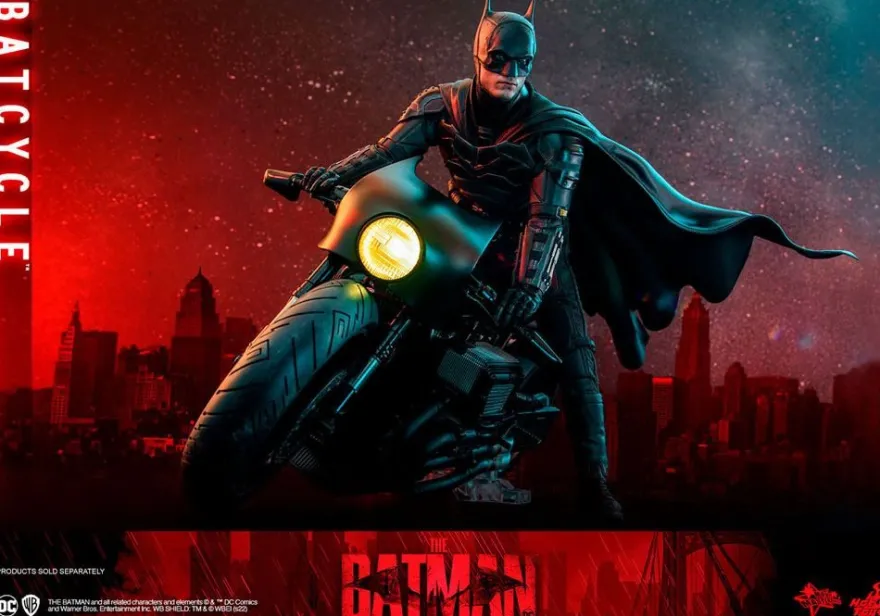The Batman Movie Masterpiece Fahrzeug 1:6 Batcycle 42 cm