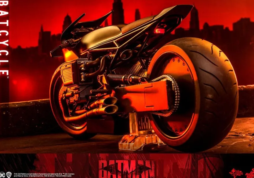 The Batman Movie Masterpiece Fahrzeug 1:6 Batcycle 42 cm