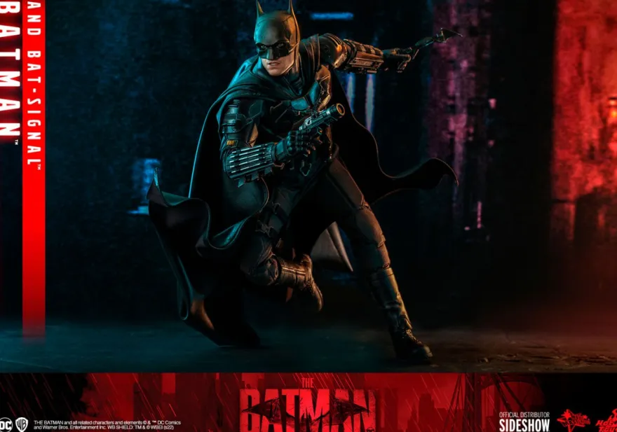 The Batman Movie Masterpiece Actionfigur 1/6 Batman & Bat-Signal (Collectible Set)