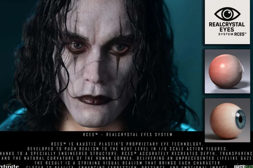 The Crow Eric Draven 1/6 Luxury Actionfigur Deluxe Edition