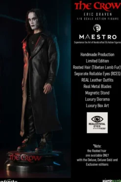 The Crow Eric Draven 1/6 Luxury Actionfigur Deluxe Edition