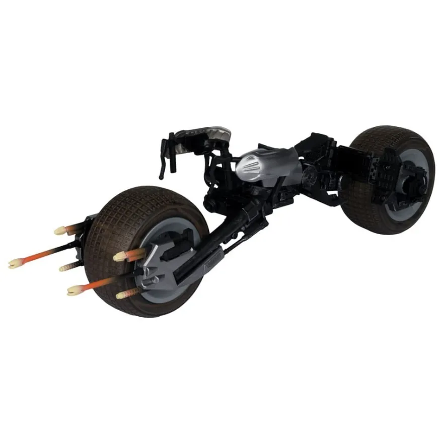 The Dark Knight DC Multiverse Actionfigur mit Fahrzeug Batman & The Batpod 18 cm