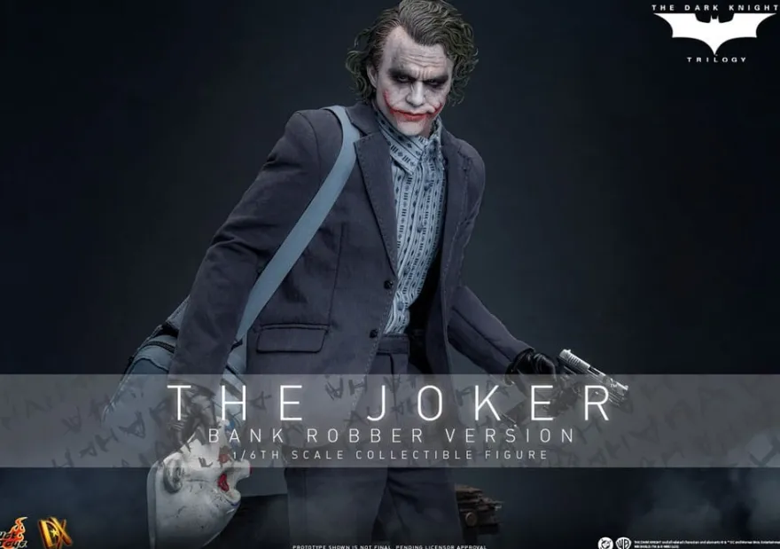 The Dark Knight DX Actionfigur 1/6 The Joker (Bank Robber Version) 30 cm
