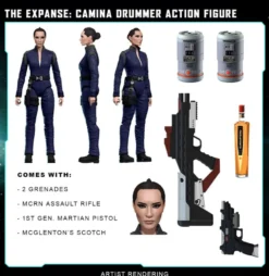 The Expanse Actionfigur Camina Drummer 20 cm