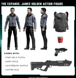 The Expanse Actionfigur James Holden 20 cm
