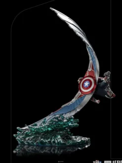 The Falcon and the Winter Soldier BDS Art Scale Statue 1/10 Captain America Sam Wilson (Deluxe)