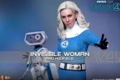 The Fantastic Four: First Steps Movie Masterpiece Actionfiguren 1/6 Invisible Woman & H.E.R.B.I.E.