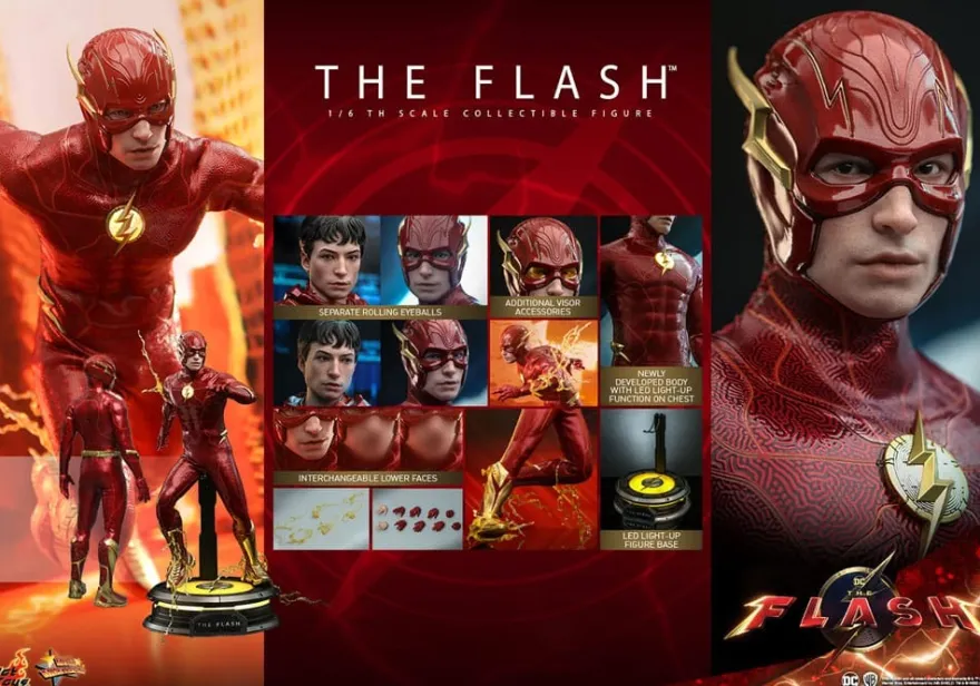 The Flash Movie Masterpiece Actionfigur 1/6 The Flash 30 cm