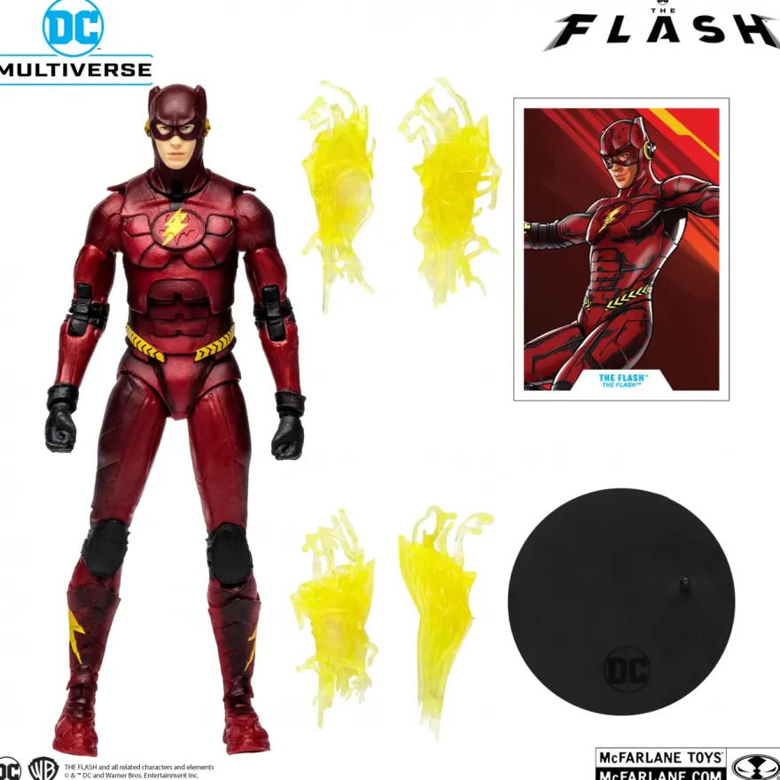 The Flash Movie Multiverse Actionfigur Flash Batman Costume