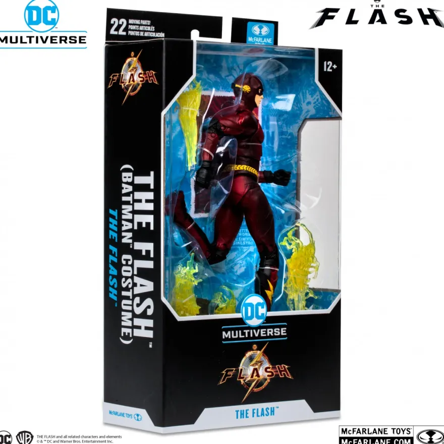 The Flash Movie Multiverse Actionfigur Flash Batman Costume