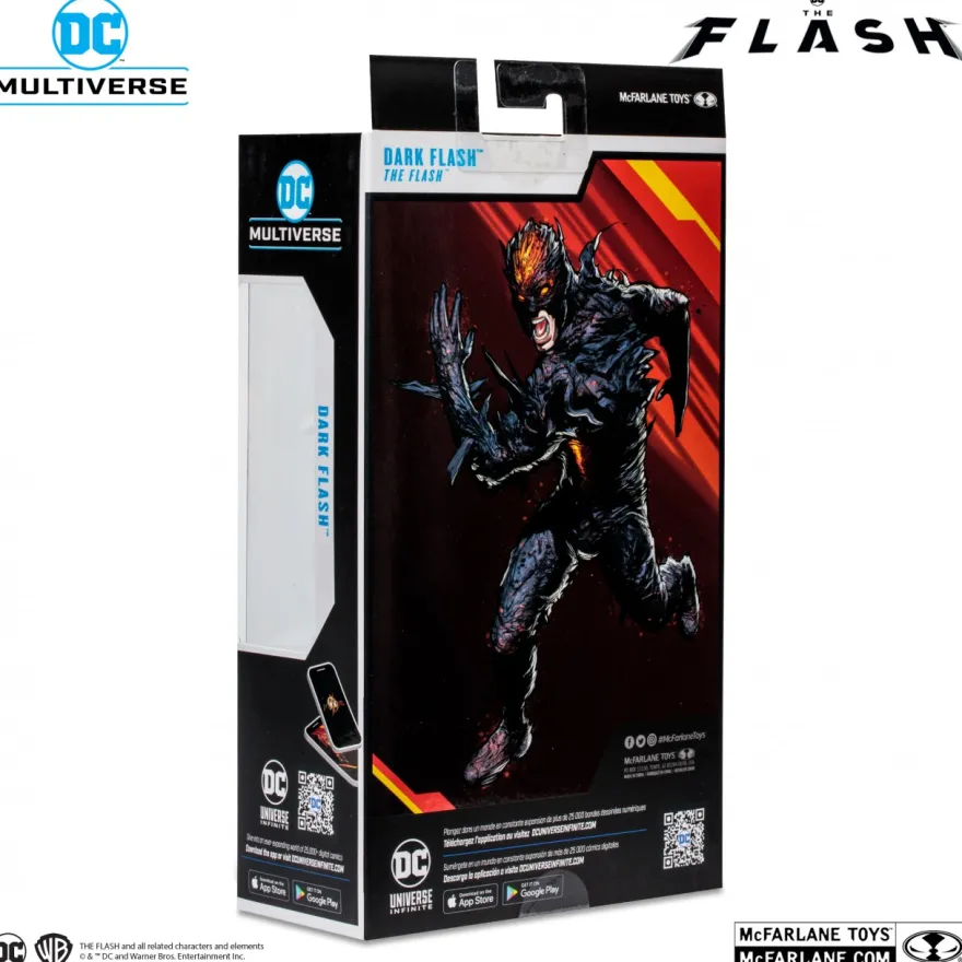The Flash Movie Multiverse Actionfigur Dark Flash