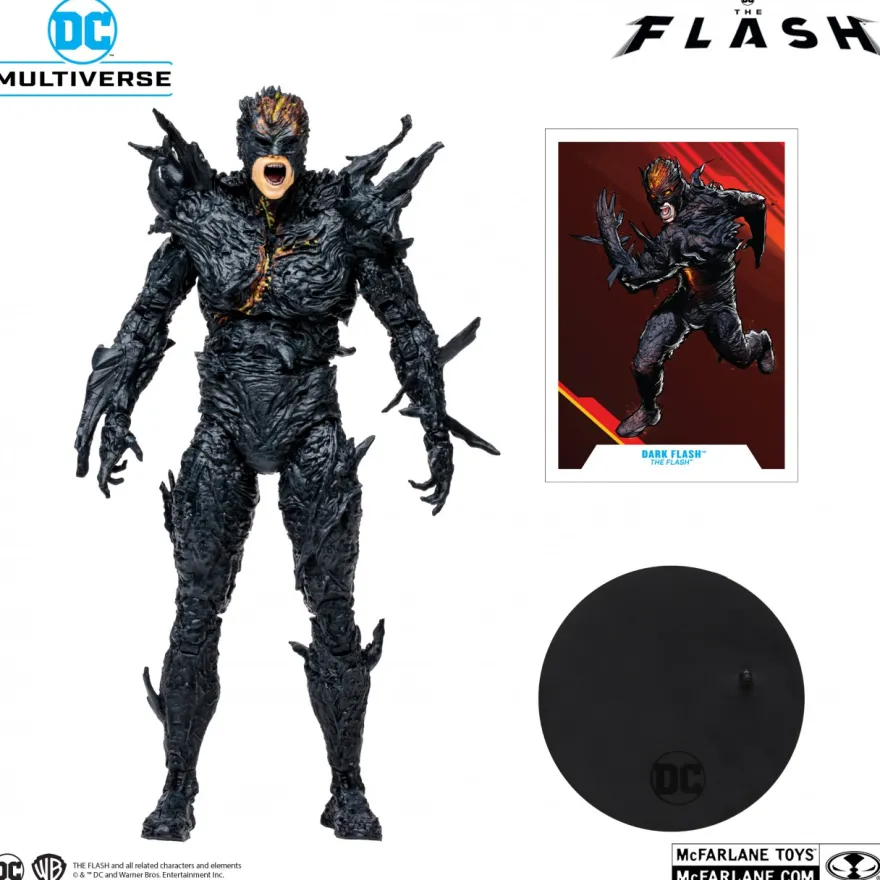 The Flash Movie Multiverse Actionfigur Dark Flash