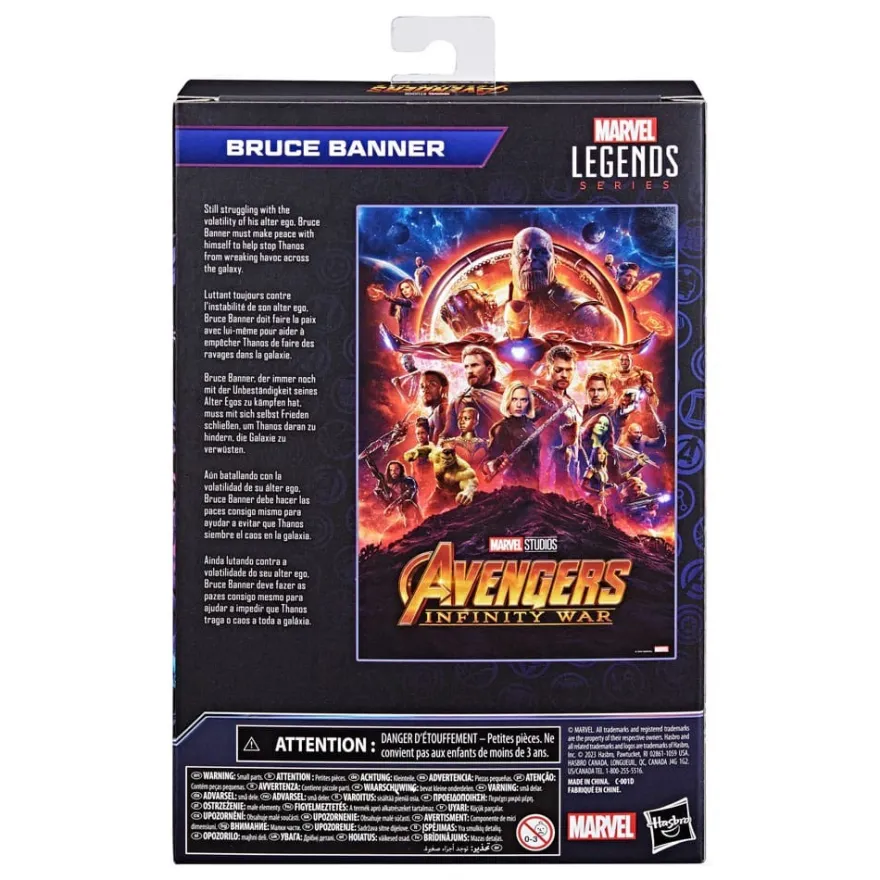 The Infinity Saga Marvel Legends Actionfigur Bruce Banner (Avengers: Infinity War) 15 cm