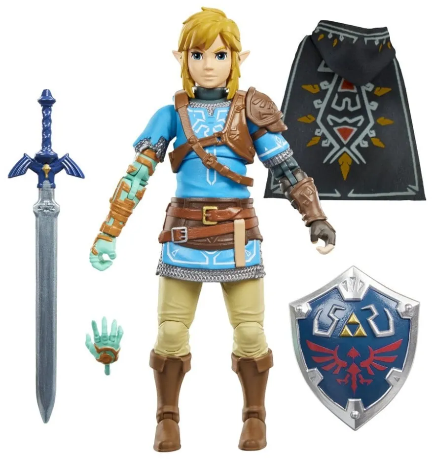 The Legend of Zelda: Tears of the Kingdom Heroes of Hyrule Actionfigur Link 15 cm