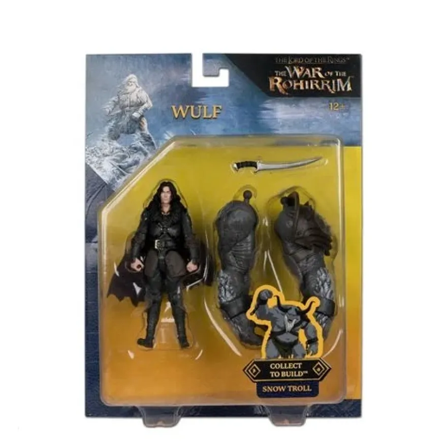 The Lord of Rings: The War of the Rohirrim Build-A Wave 1 4-Inch Scale Actionfigur Wulf