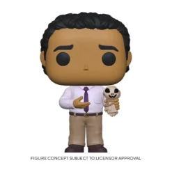 The Office US Funko Pop! Vinylfigur Oscar (with Scarecrow Doll)