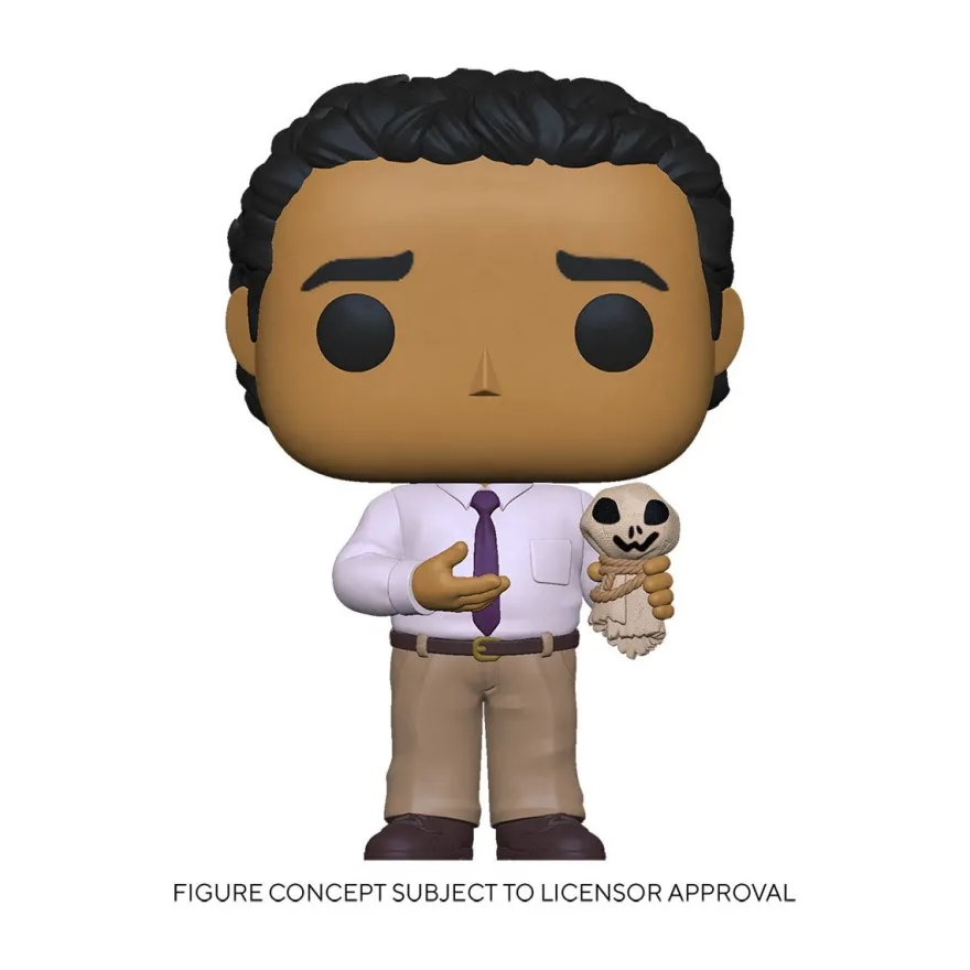 The Office US Funko Pop! Vinylfigur Oscar (with Scarecrow Doll)