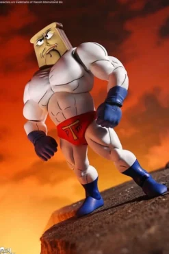 The Ren & Stimpy Show Actionfigur Ultimate Powdered Toast Man 18 cm