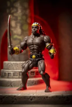 The Savage World of Frazetta Actionfiguren-Set Egyptian Queen & The Guard (Museum Edition) 14 cm
