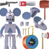 The Simpsons Ultimates Actionfigur Robot Itchy