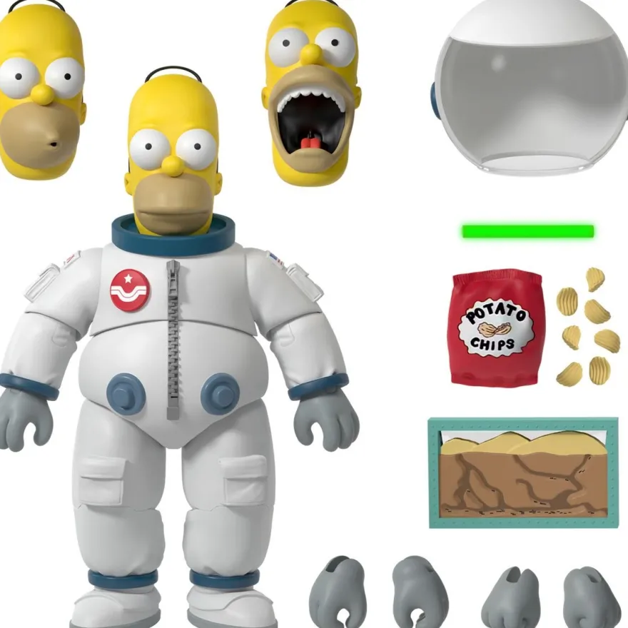 The Simpsons Ultimates Actionfigur Deep Space Homer