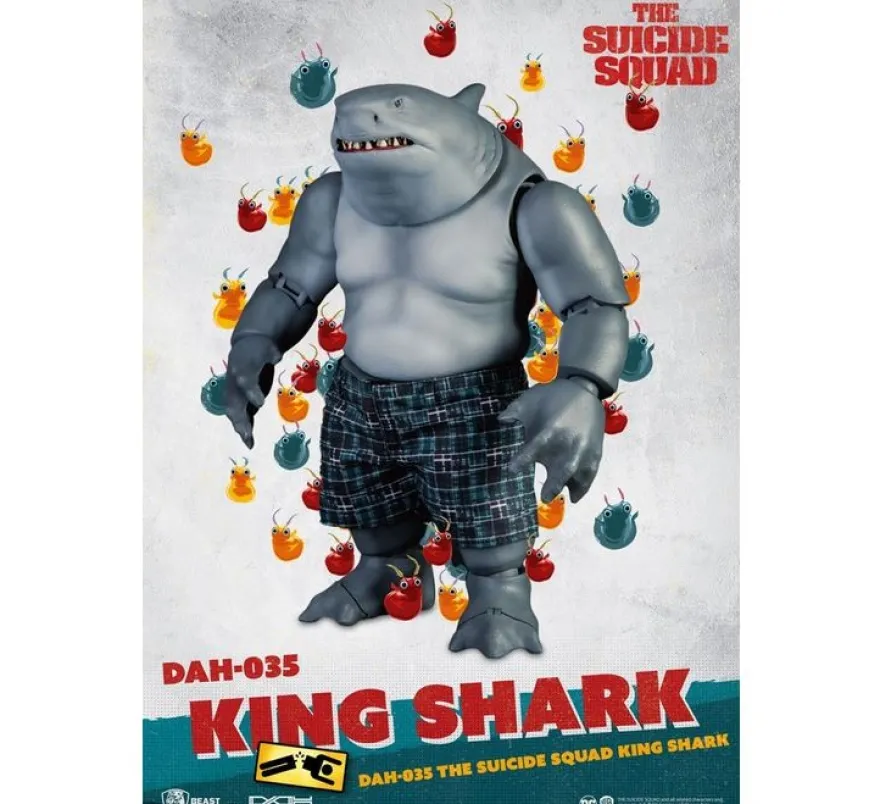The Suicide Squad Dynamic 8ction Heroes Actionfigur King Shark