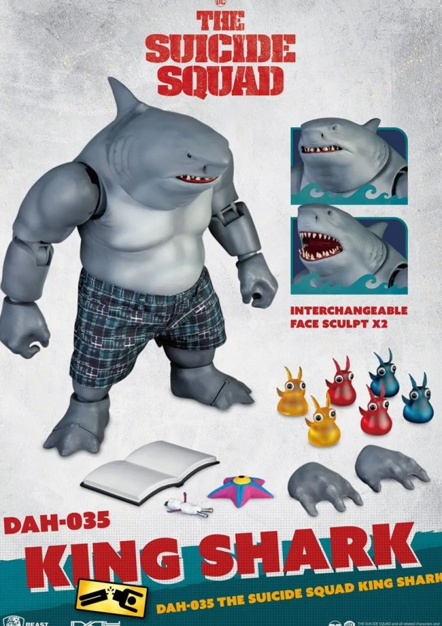 The Suicide Squad Dynamic 8ction Heroes Actionfigur King Shark