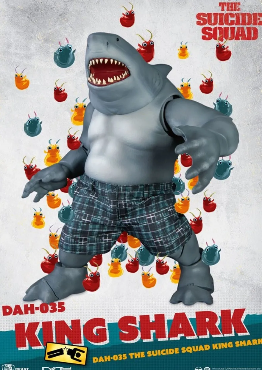 The Suicide Squad Dynamic 8ction Heroes Actionfigur King Shark