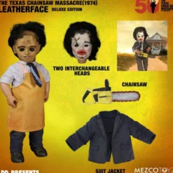 The Texas Chainsaw Massacre (1974) Living Dead Dolls Puppe Leatherface Deluxe Edition 27 cm