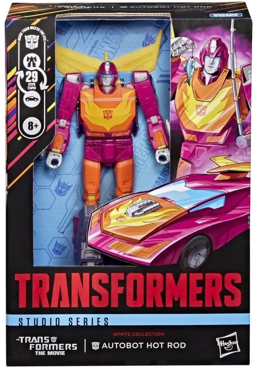 The Transformers: The Movie Studio Series Voyager Class Actionfigur MTMTE Collection: Autobot Hot Ro