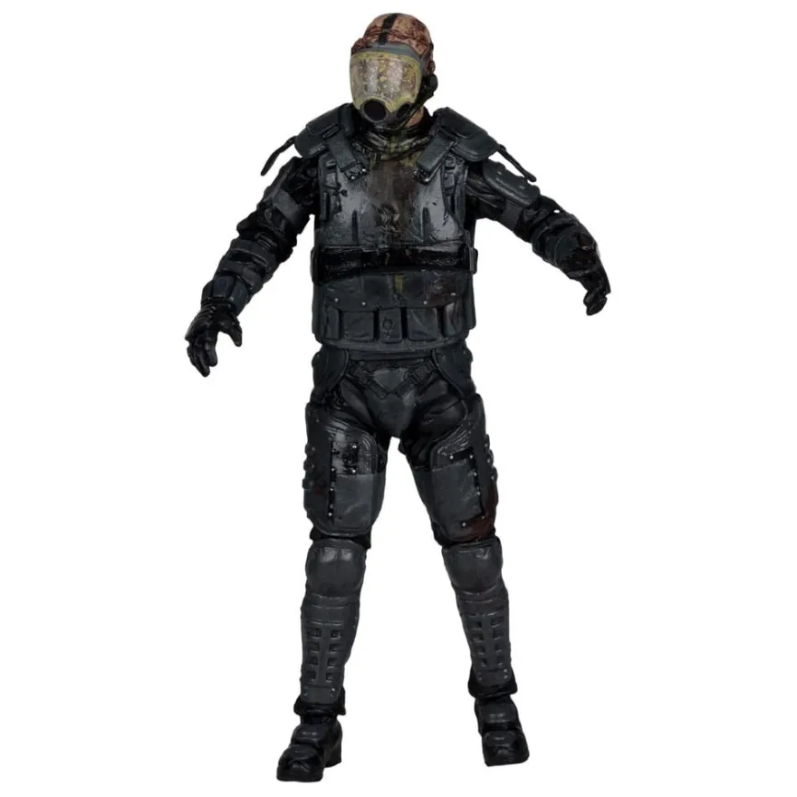 The Walking Dead Actionfigur Gas Mask Zombie (Season 4) 13 cm