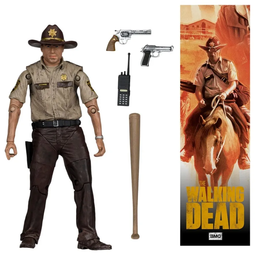 The Walking Dead Actionfigur Rick Grimes (Season 1) 13 cm