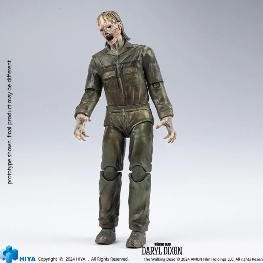 The Walking Dead Exquisite Mini Actionfigur 1:18 Daryl Dixon Dark Eyes Walker 11 cm