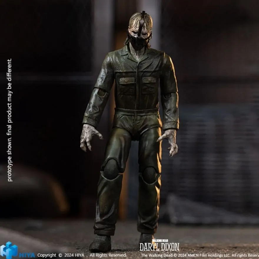 The Walking Dead Exquisite Mini Actionfigur 1:18 Daryl Dixon Dark Eyes Walker 11 cm