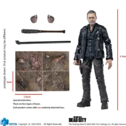 The Walking Dead Exquisite Mini Actionfigur 1:18 Dead City Negan 11 cm